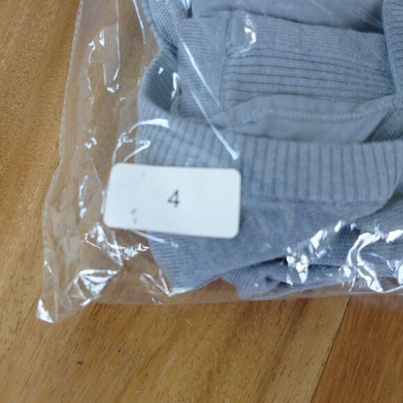 Lululemon Unity Sweater Sz S/M Cashmere Lyocell Gray Drape CHECK MEASUREMENTS - Picture 12 of 12